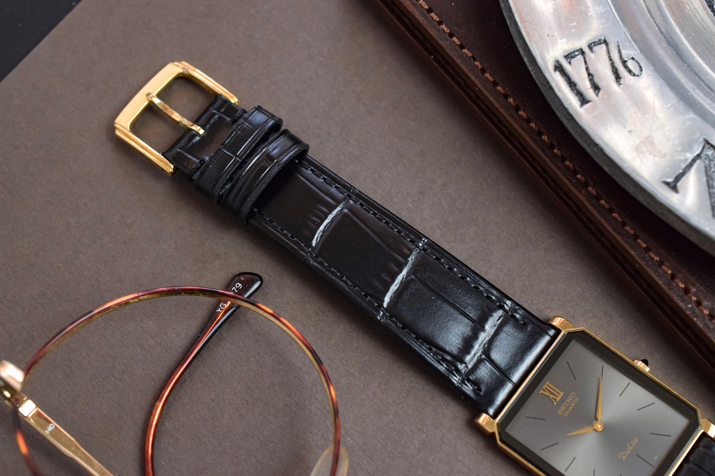 1985 Seiko Dolce Sunray Ghost Gray Octo
