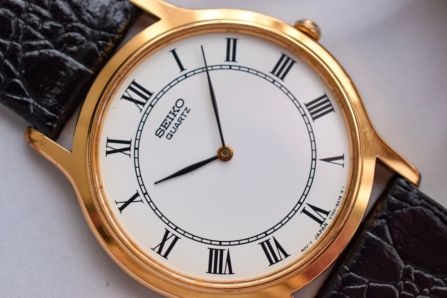 1994 Seiko White Roman Dial