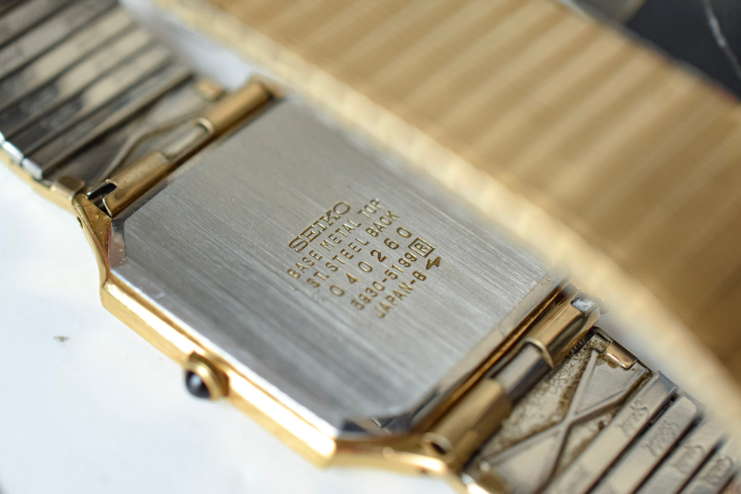 1980 Seiko Champagne Pixel