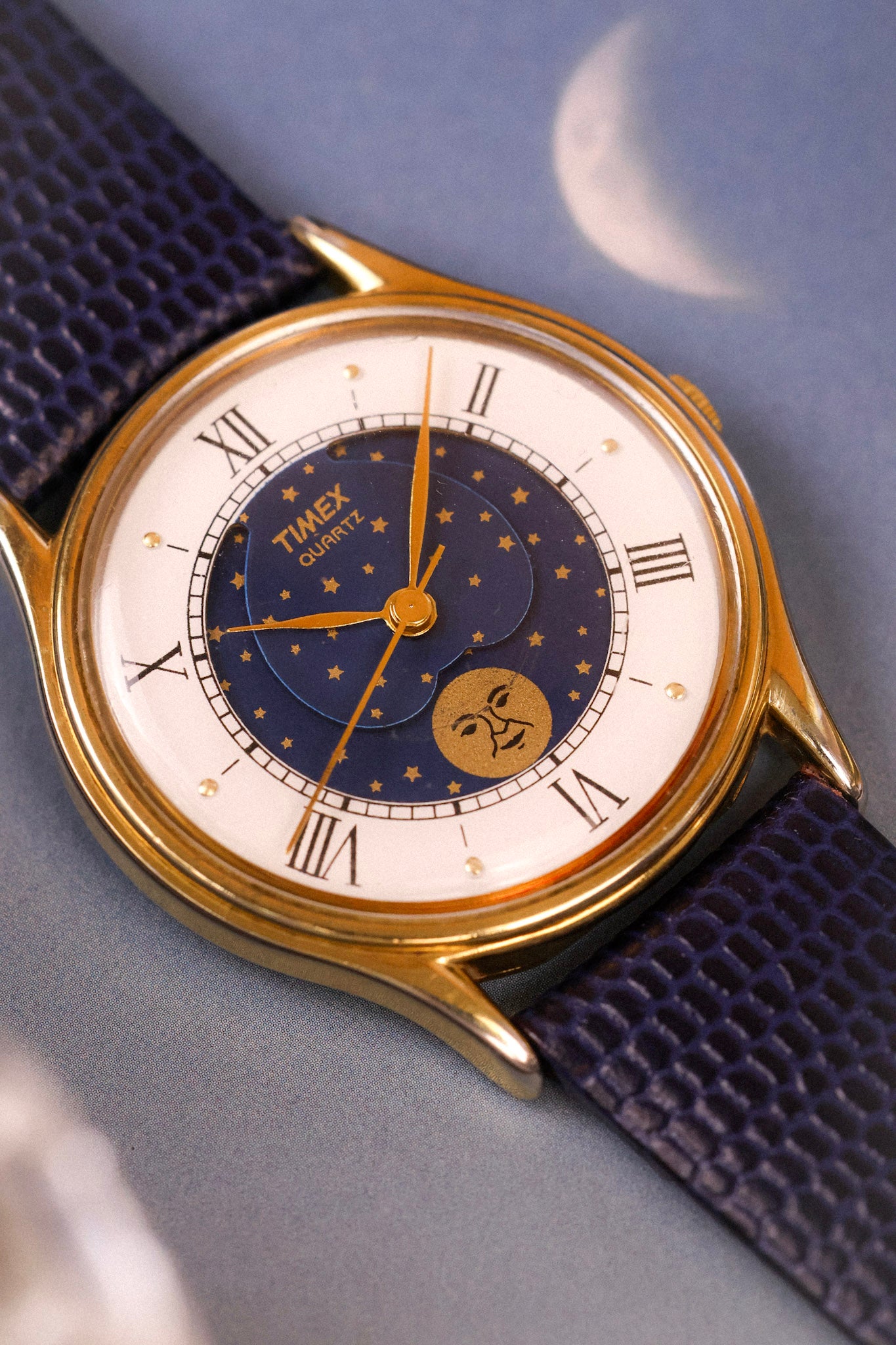 1988 Timex Night Sky Moonphase