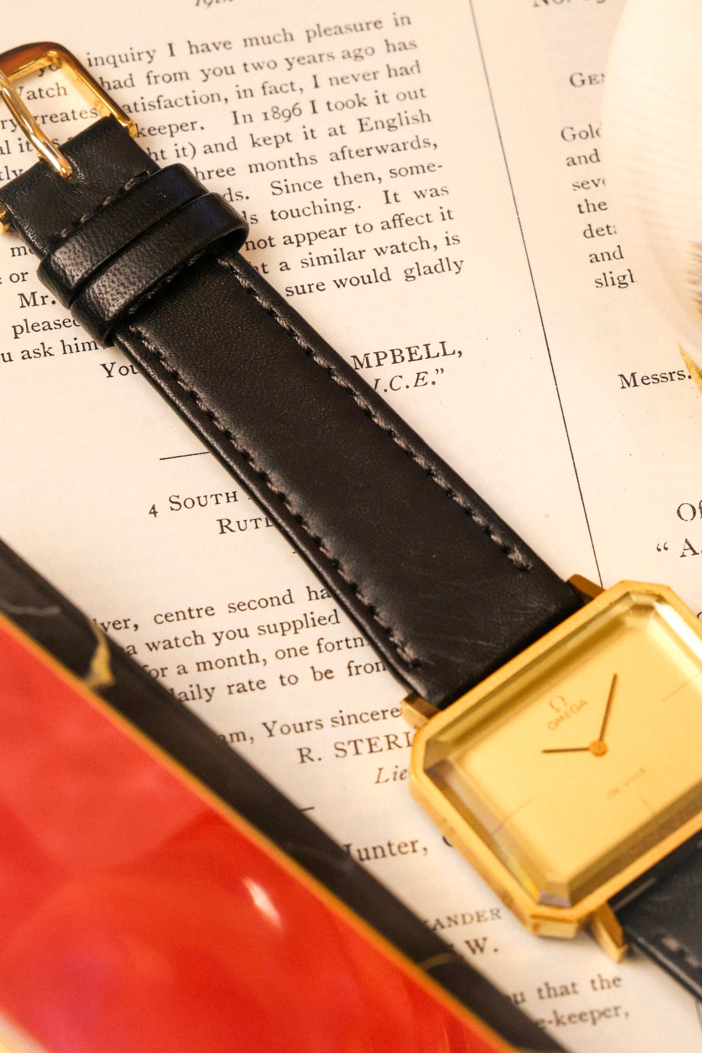 1970s Omega De Ville Andrew Grima Octo