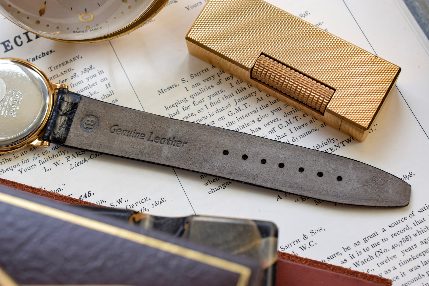 Neo-vintage NOS Citizen Gilt Sector Calendar