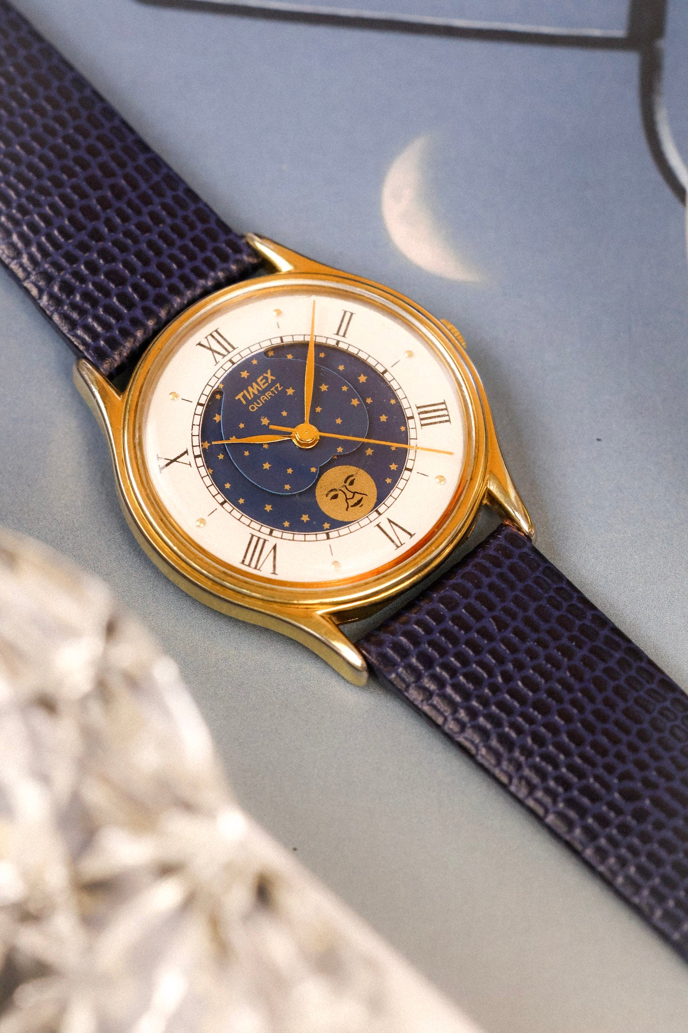 1988 Timex Night Sky Moonphase