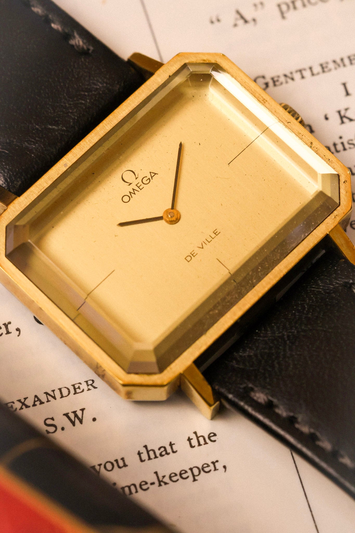 1970s Omega De Ville Andrew Grima Octo