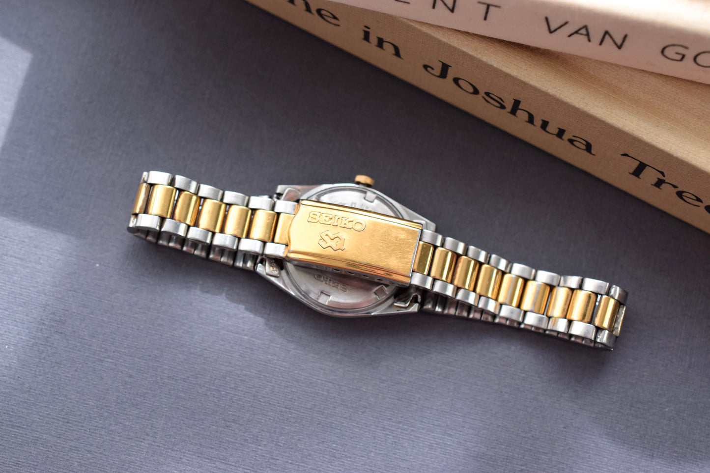 1989 Seiko SQ "Ladies Size" Ghost Dial Day-Date "President"