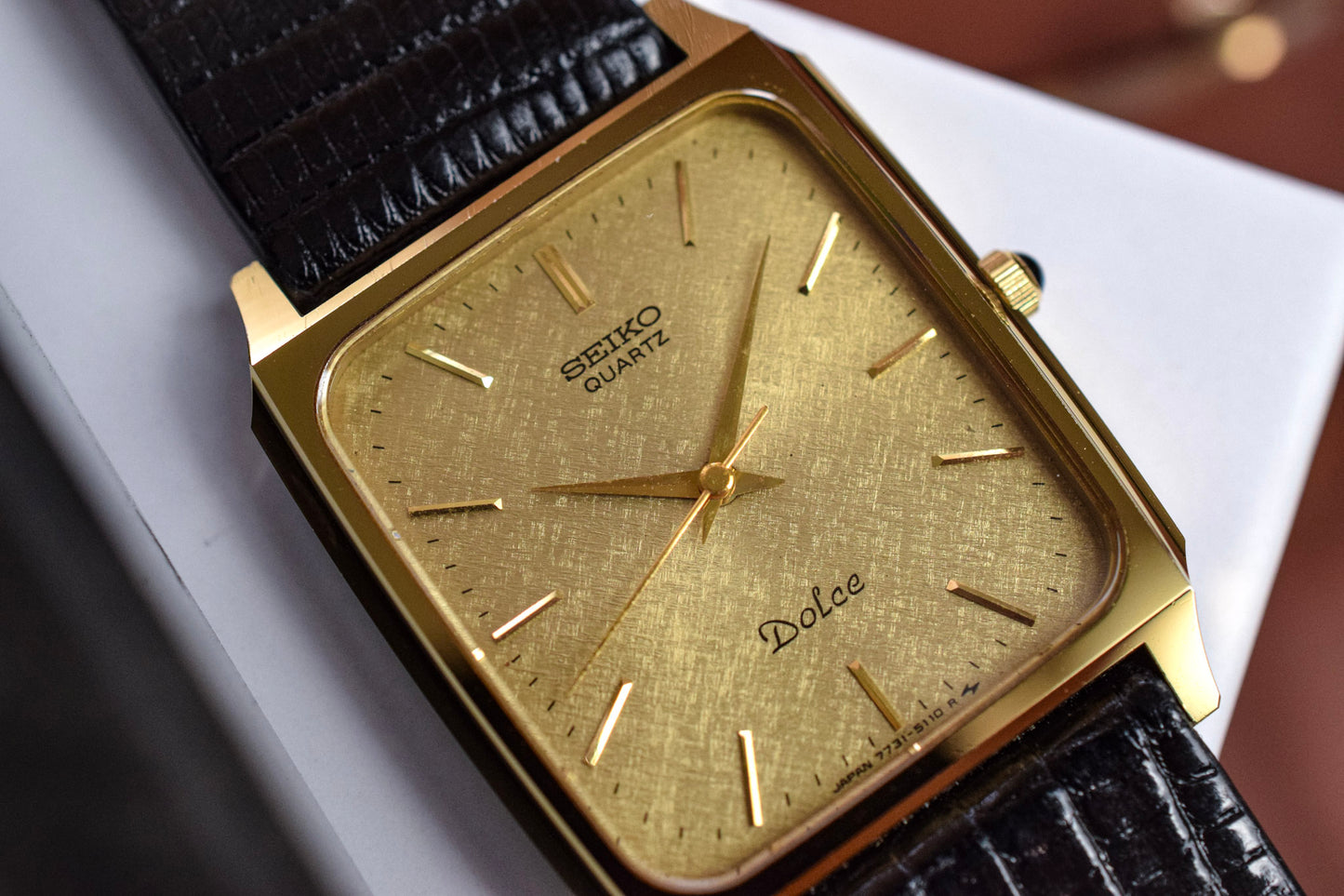 1983 Seiko Dolce GHA Snowflake Dial Octo