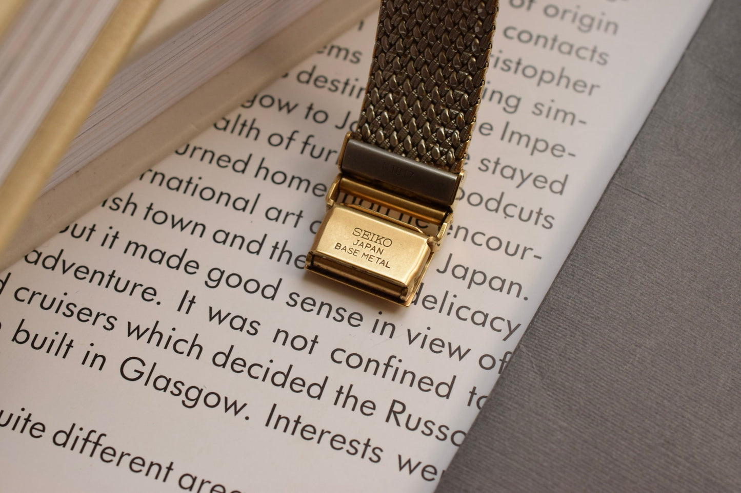 1984 Daini Seiko Bark Bezel Tank
