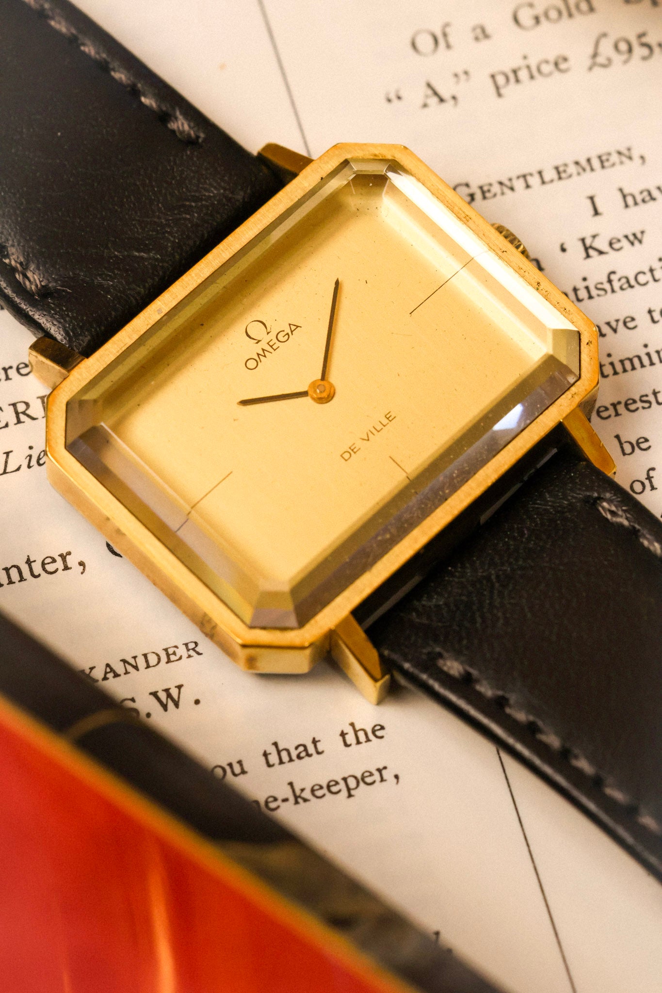 1970s Omega De Ville Andrew Grima Octo