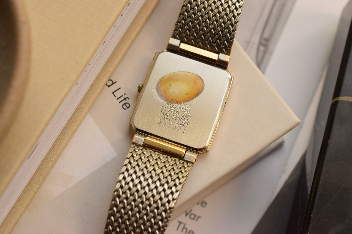 1984 Daini Seiko Bark Bezel Tank