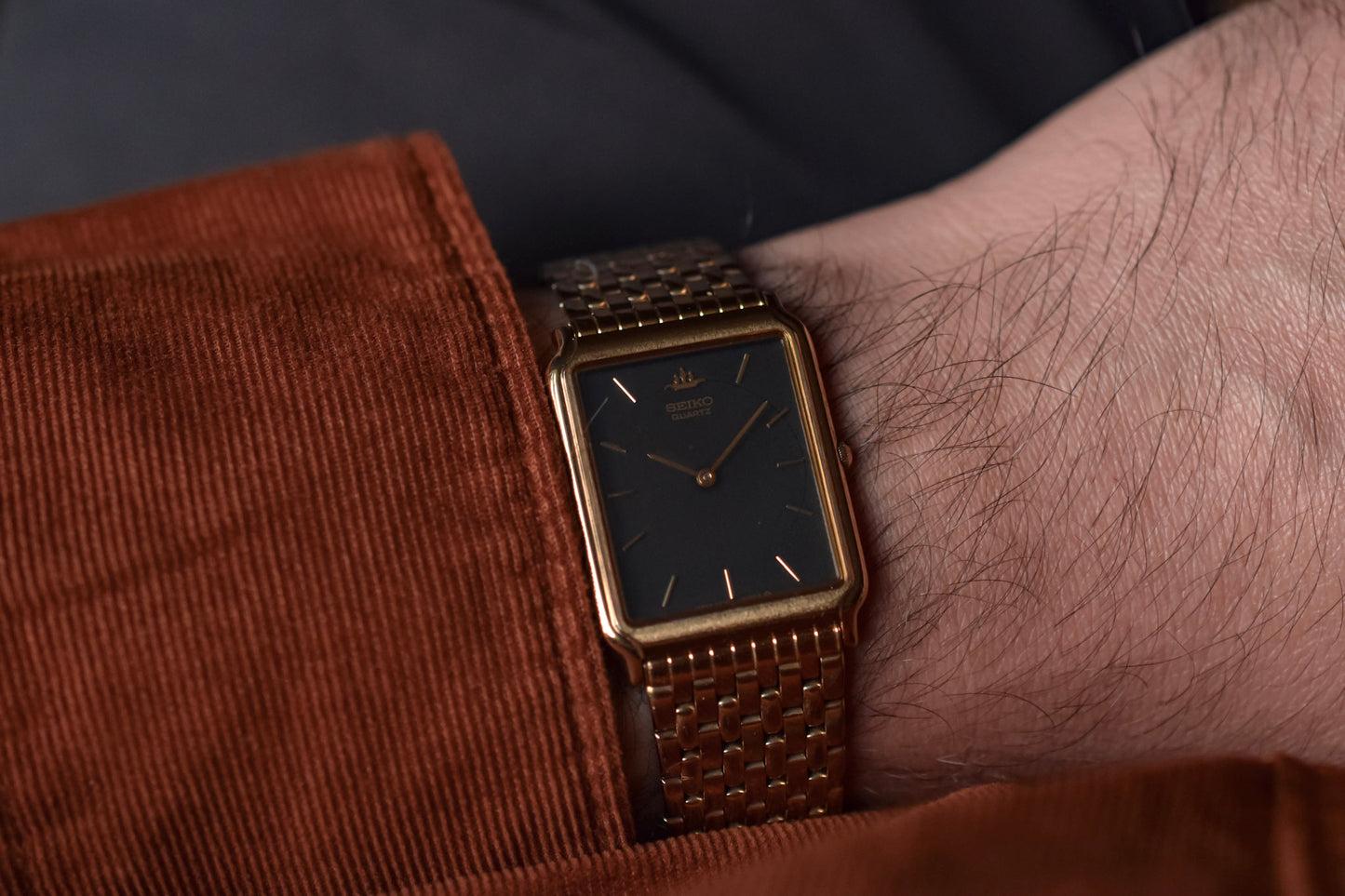 1997 Seiko Galaxy Black Dial Tank