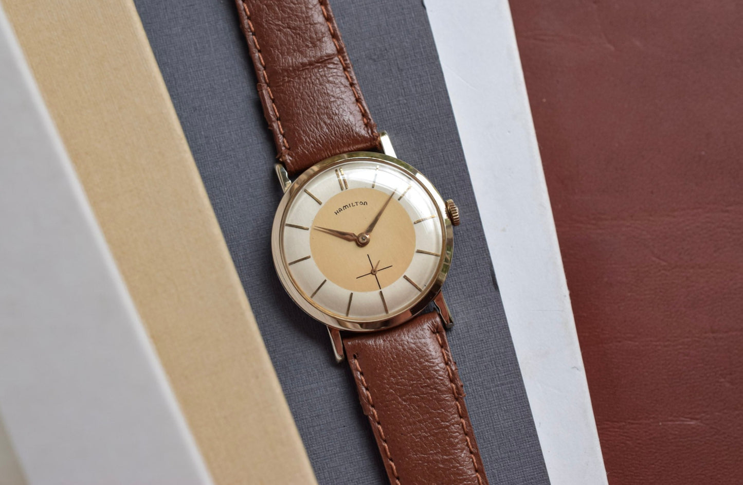 1956 Hamilton Mechanical 10K Gold Filled Edgemere B