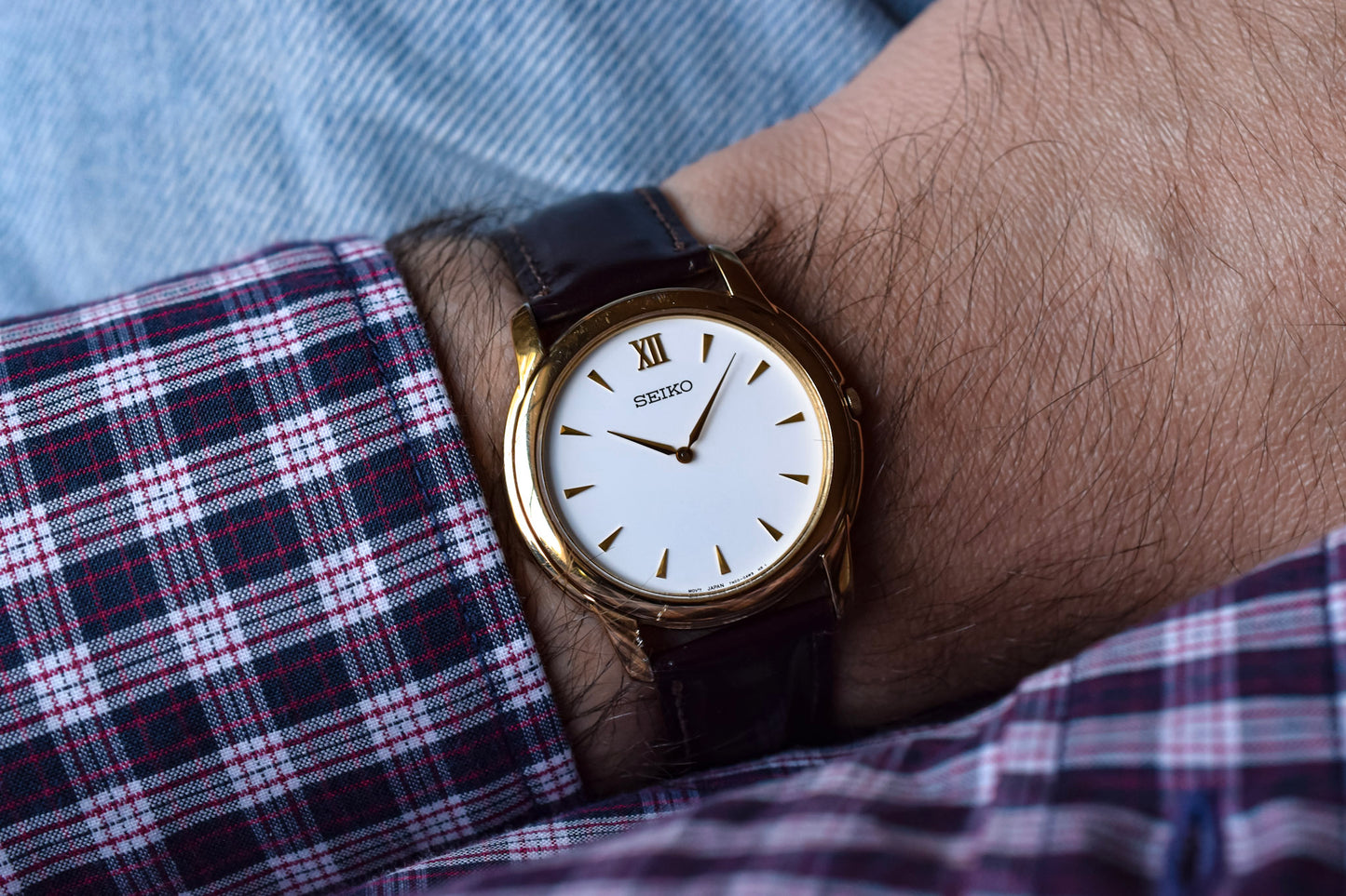 2005 Seiko White Dial Dagger