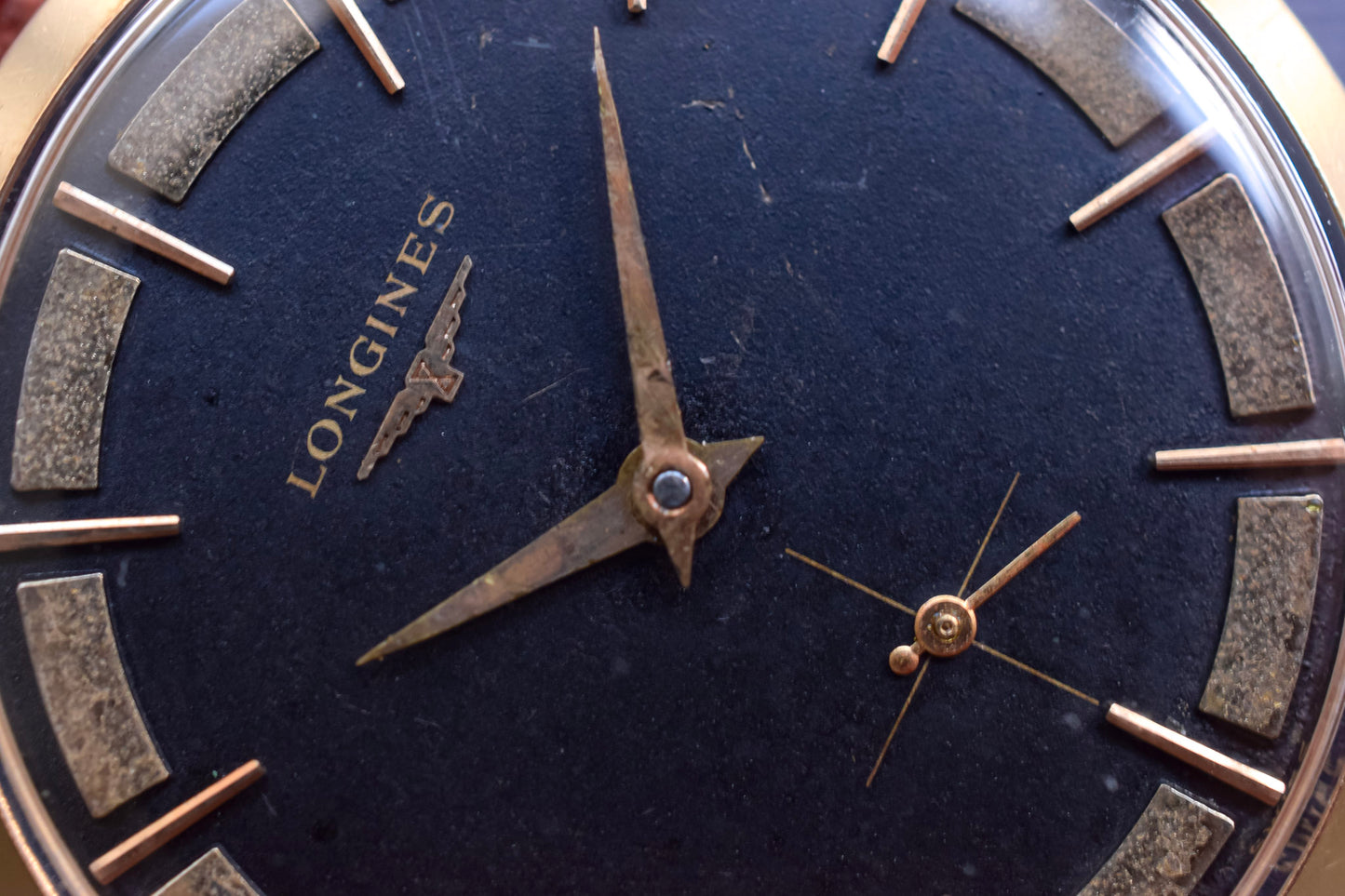 1950s Longines 10K GF Mechanical Gilt Tuxedo