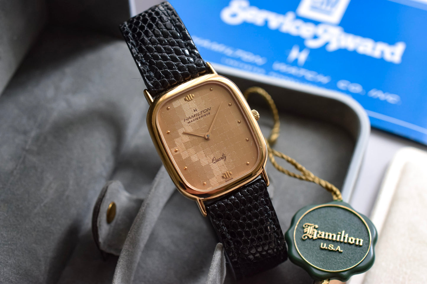Hamilton Masterpiece Checkered Dial - GM Award