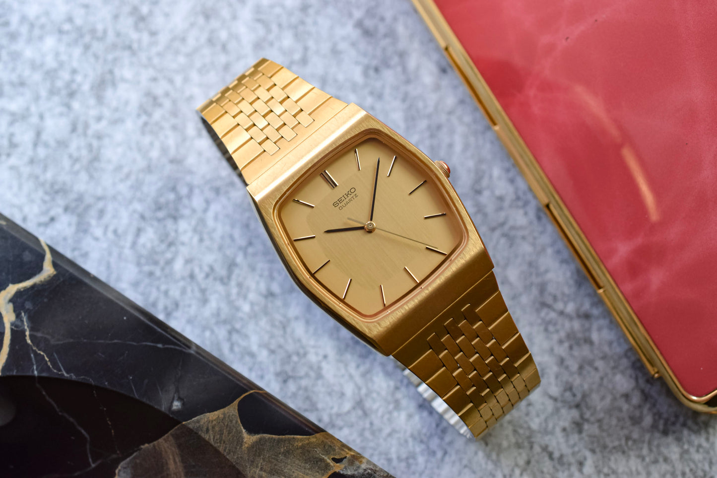 1983 Seiko Champagne Hex