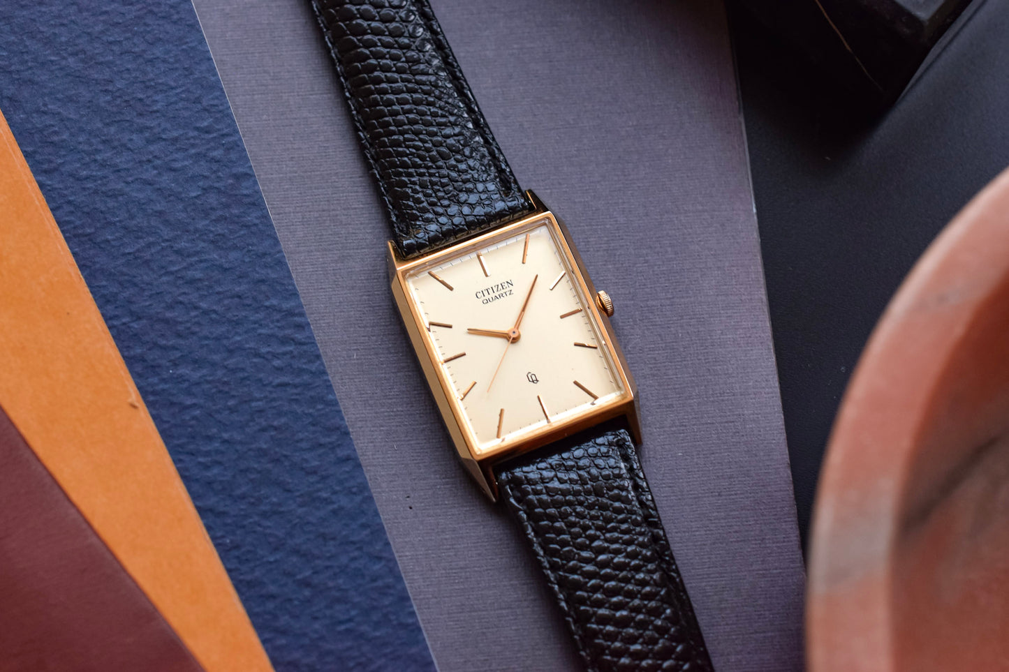 1984 Citizen CQ Champagne Tank
