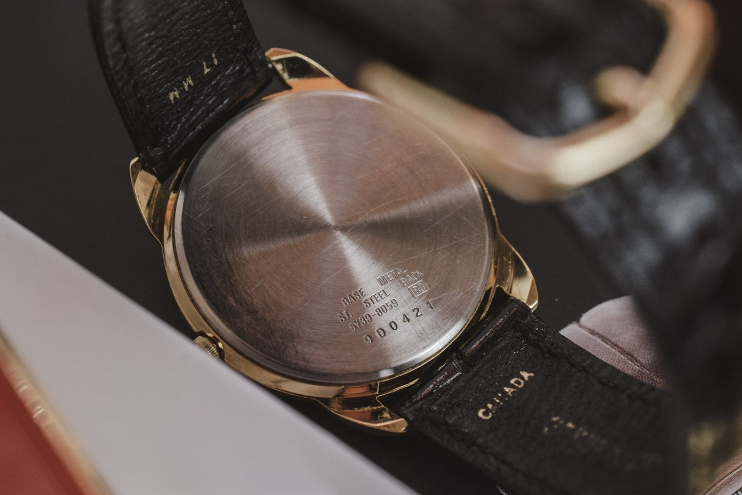 1989 Seiko Crab Claw Roman Dial Calendar