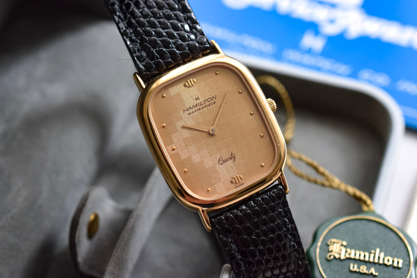 Hamilton Masterpiece Checkered Dial - GM Award