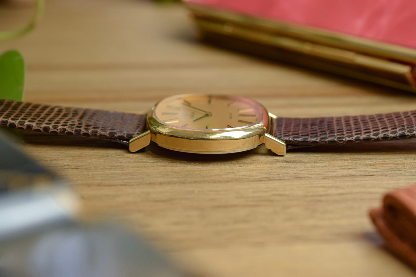 1970s Omega De Ville Golden Ellipse