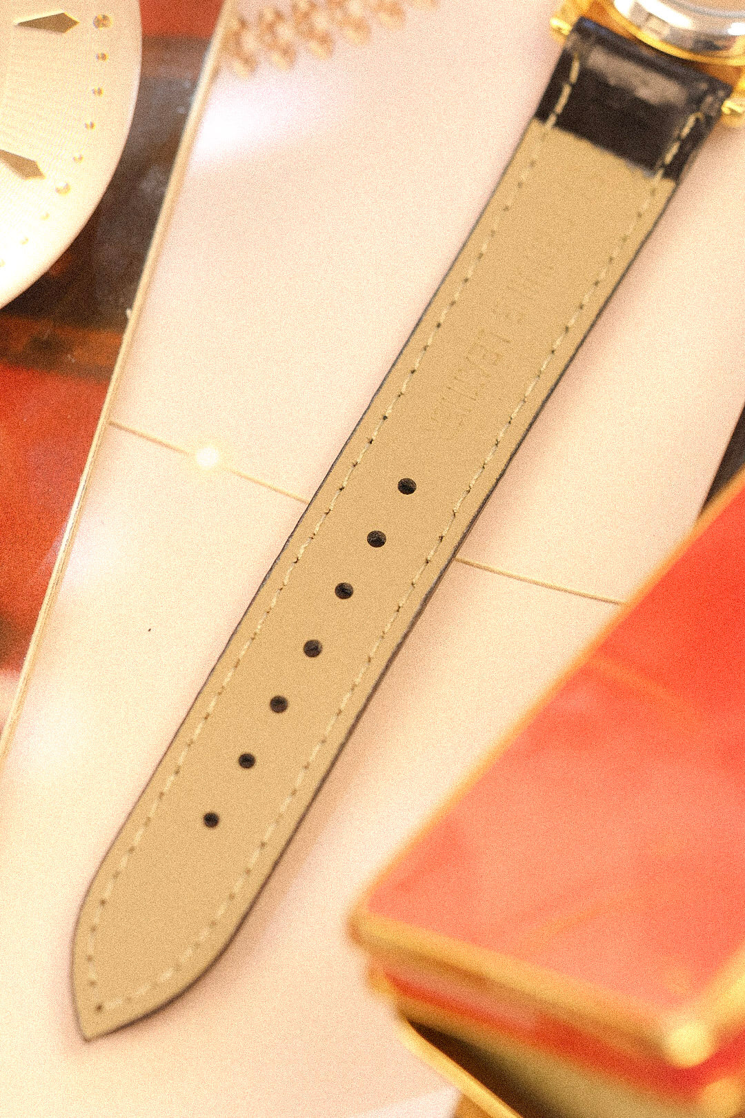 2000s Seiko 5 Automatic Crimson Dial Arabic Day-Date