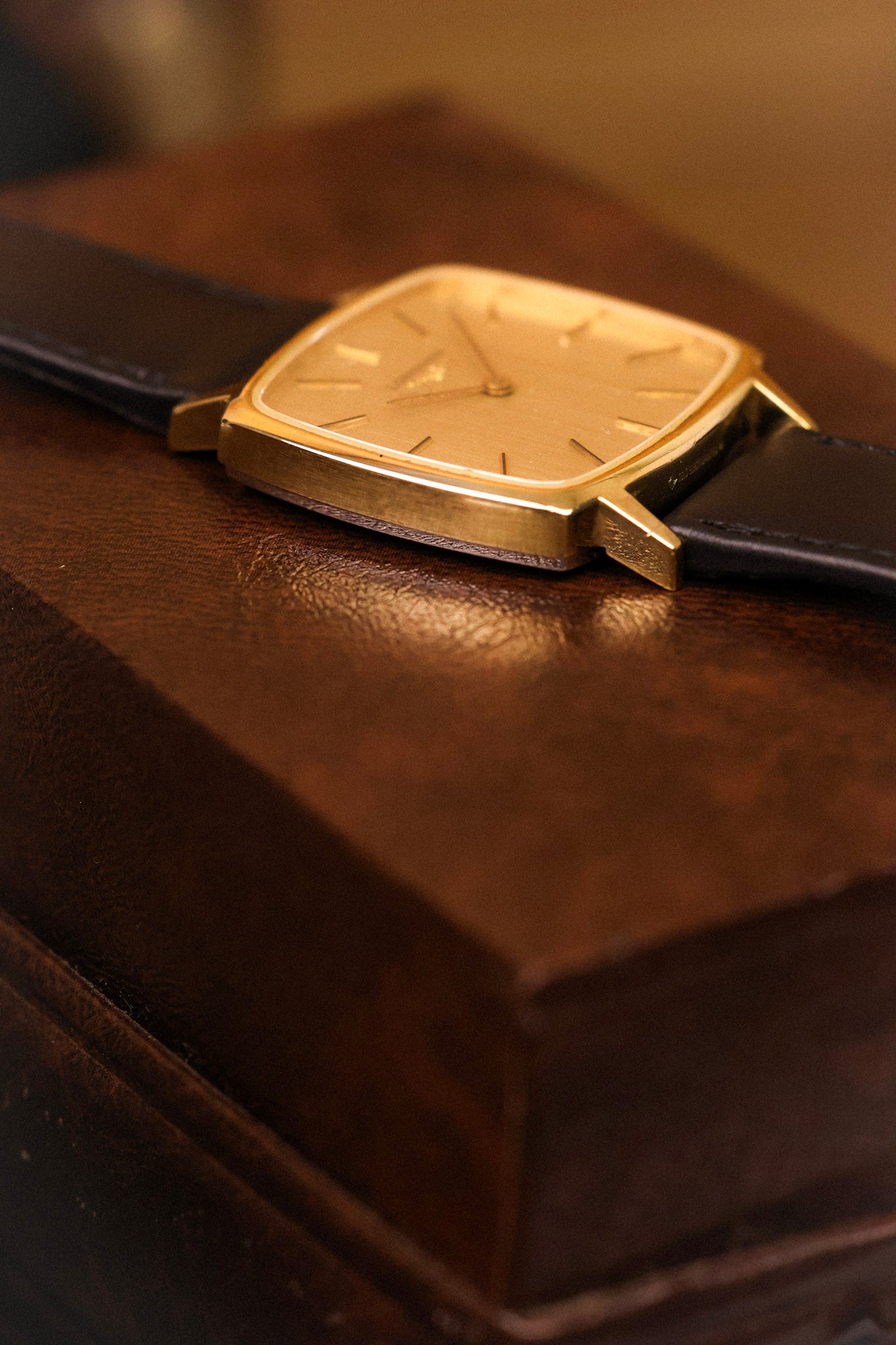 70s Longines Mechanical Linen TV - In Box