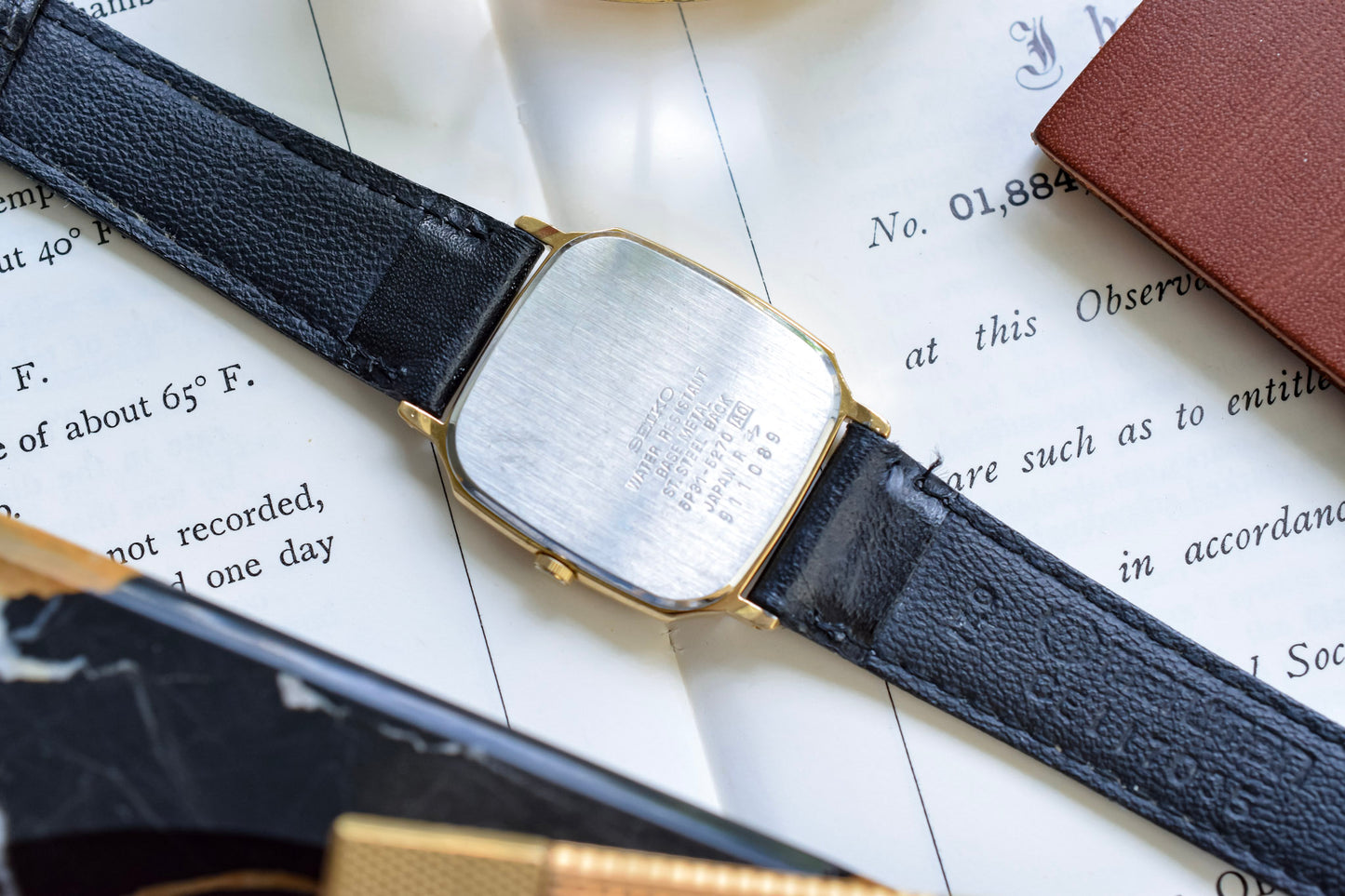 1989 Seiko Slate Gray Snowflake Dial Octo