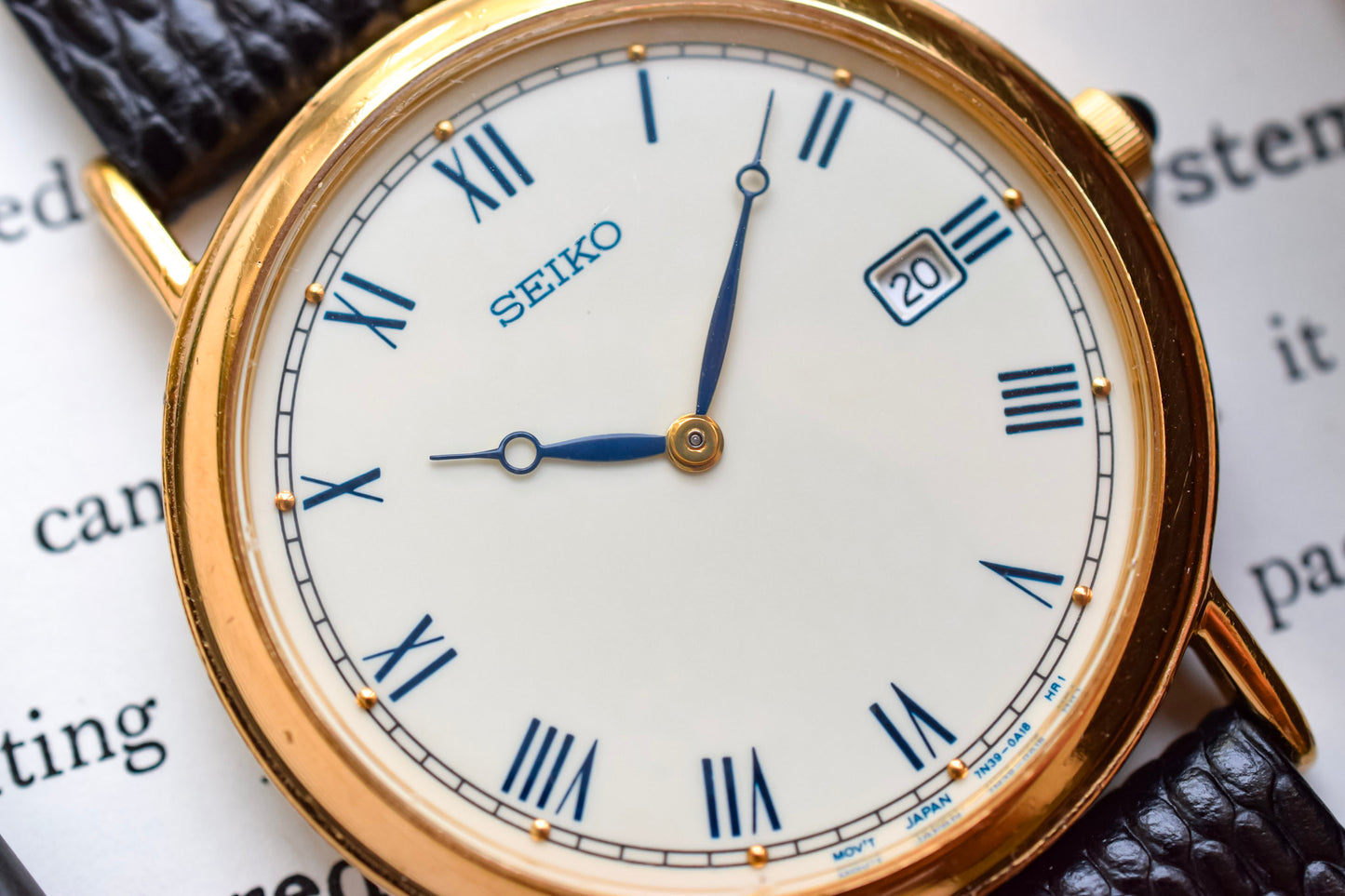 1998 Seiko Roman Breguet Calendar