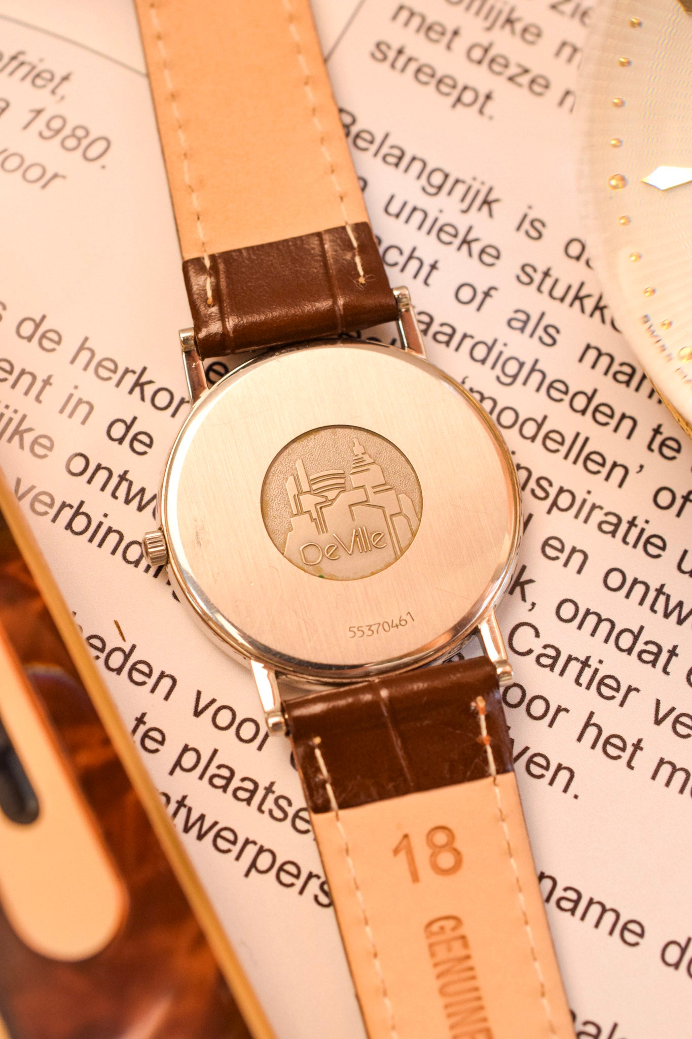 1980s Omega De Ville Quartz Calatrava