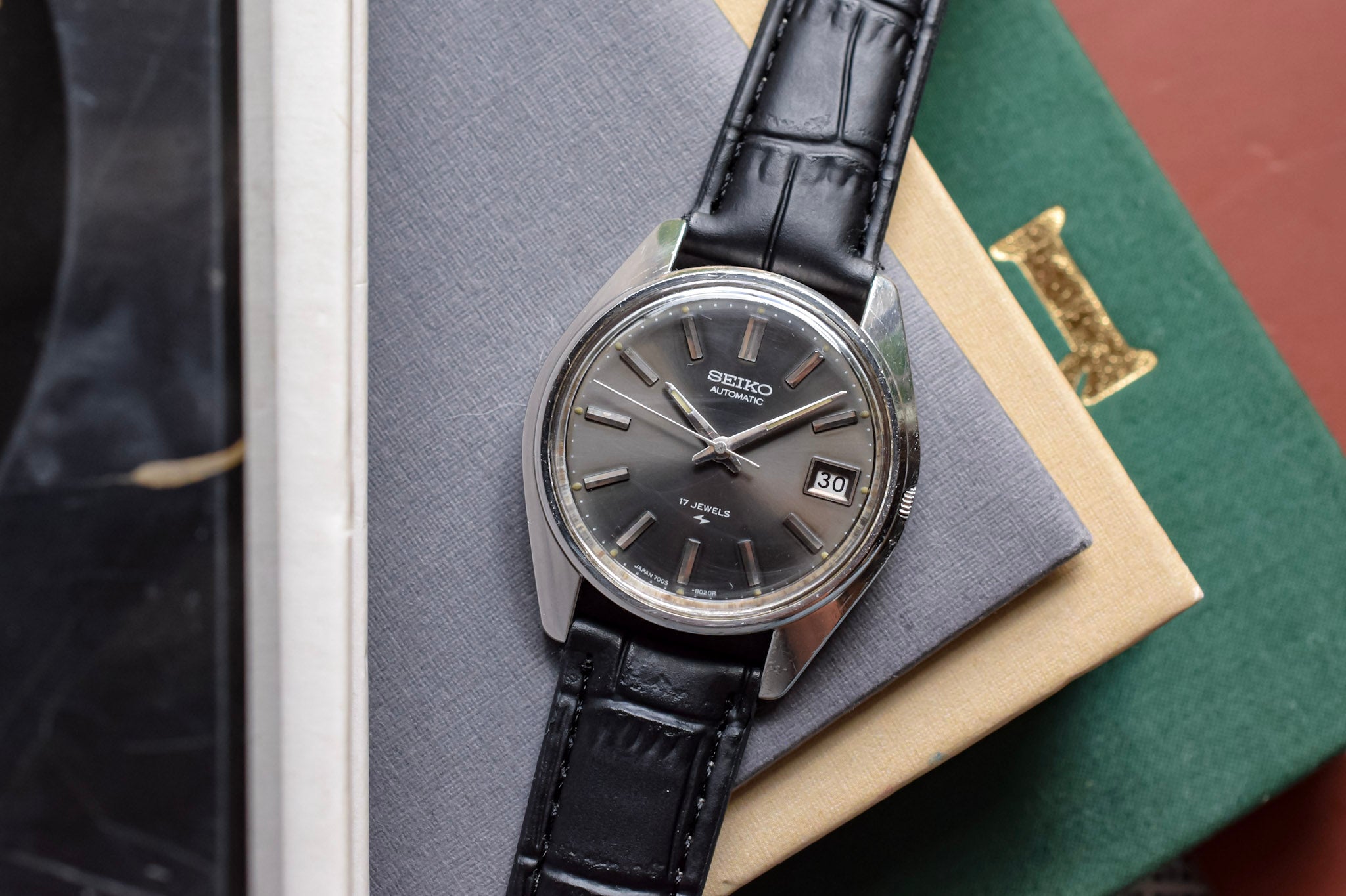 1973 Daini Baby King Seiko Calendar – Oldtimer Watch Shop