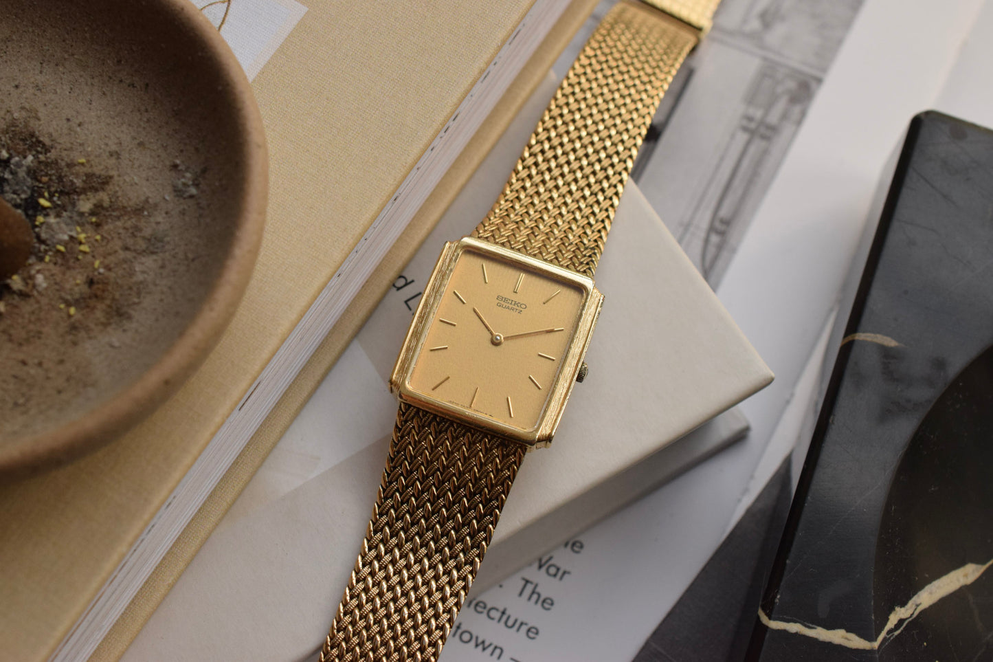 1984 Daini Seiko Bark Bezel Tank