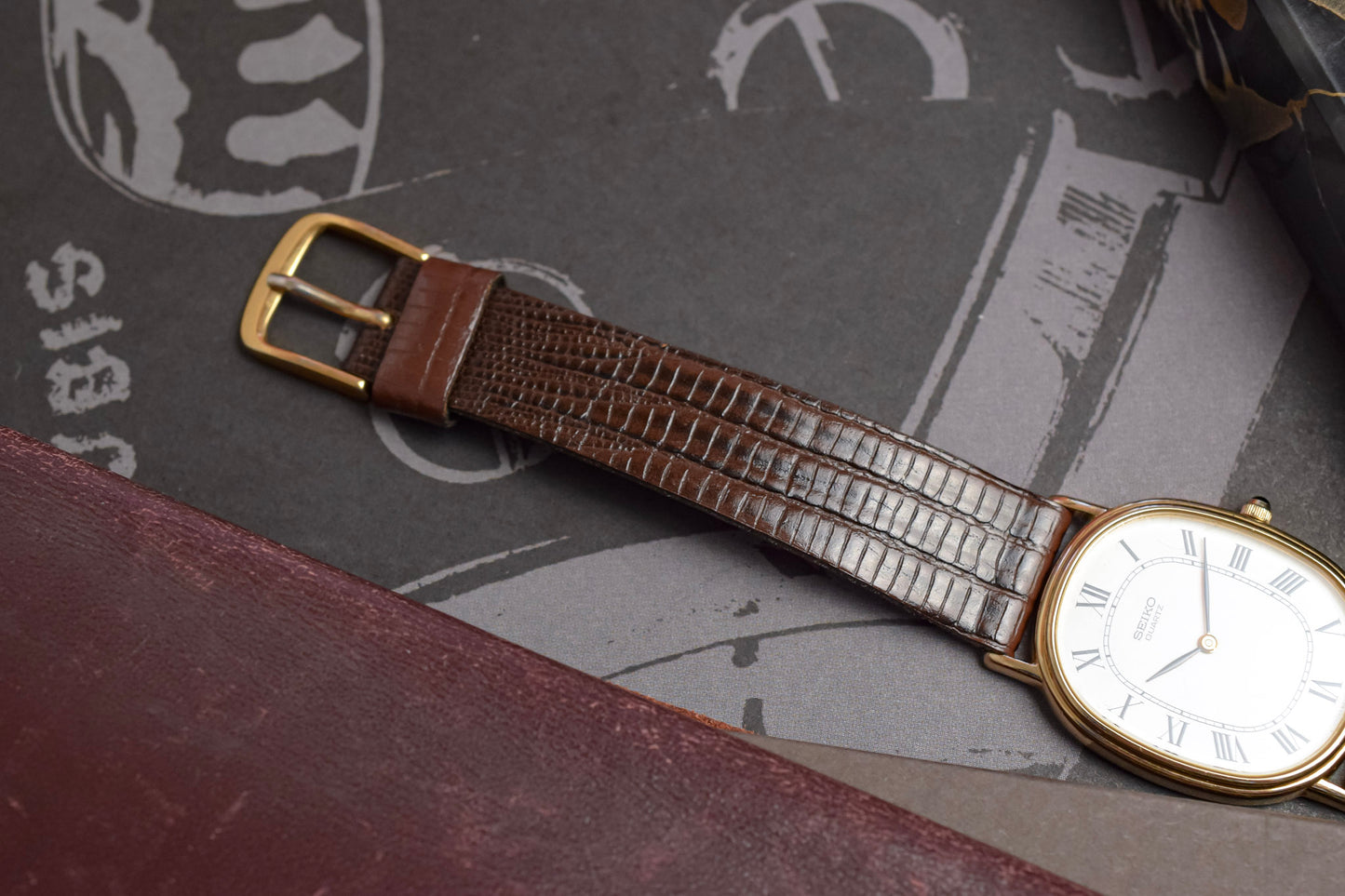 1981 Seiko SGP White Roman Ellipse