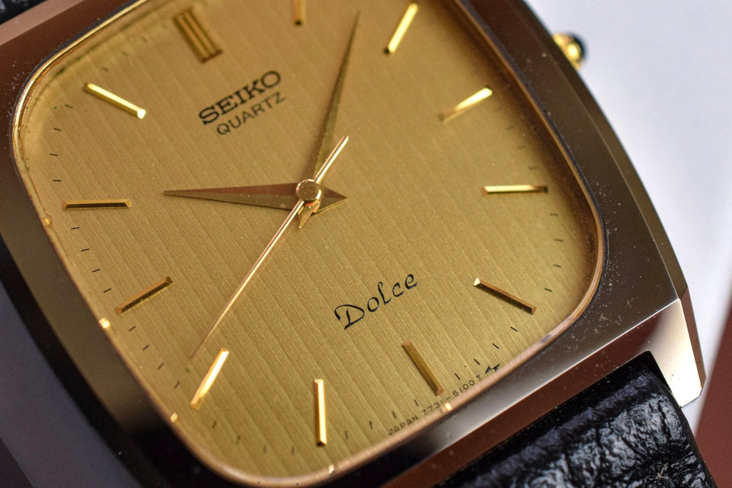 1984 Seiko Dolce NSAG Tapestry Dial Octo