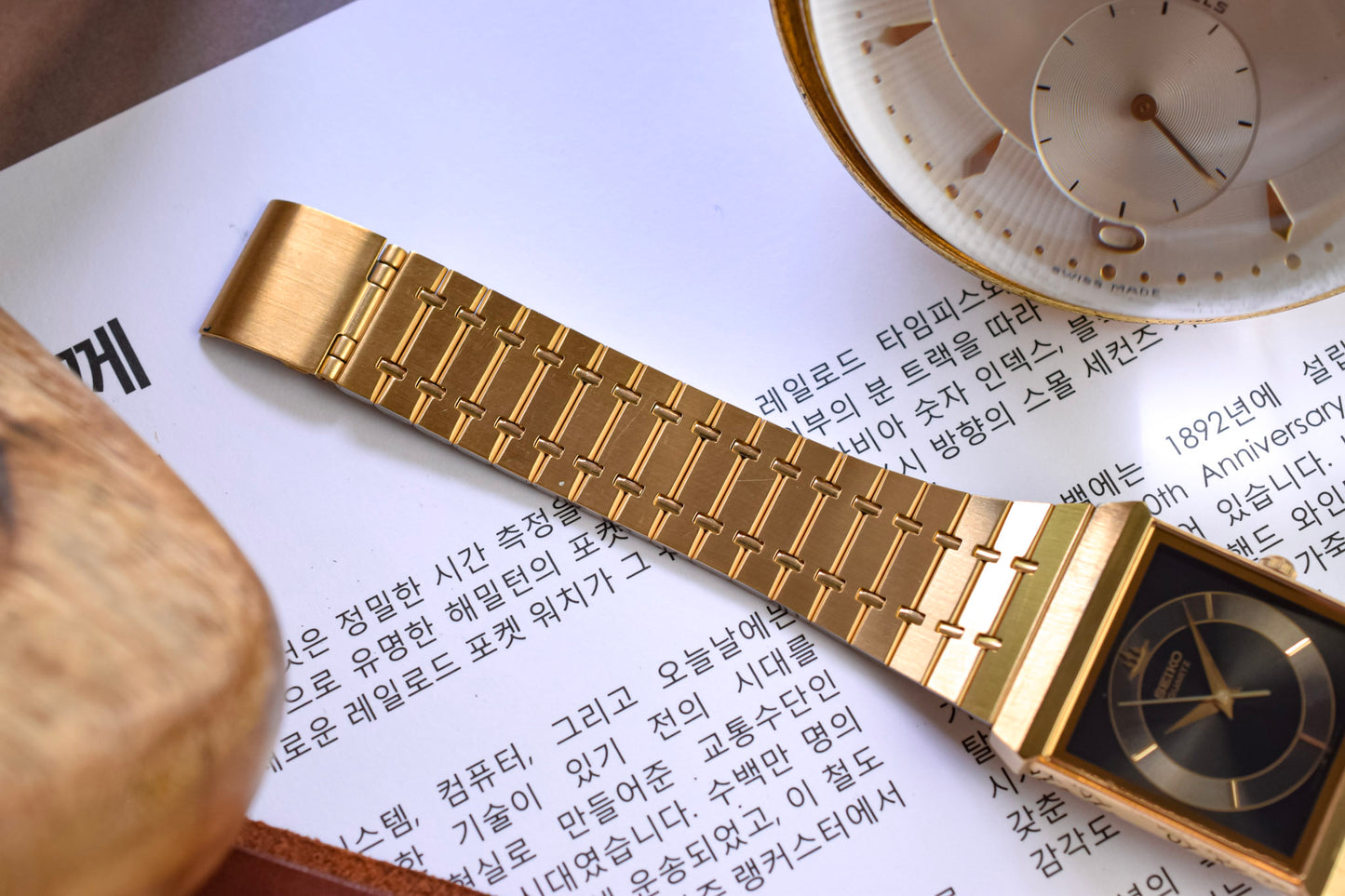 1984 Seiko Galaxy Gilt Sector Tank