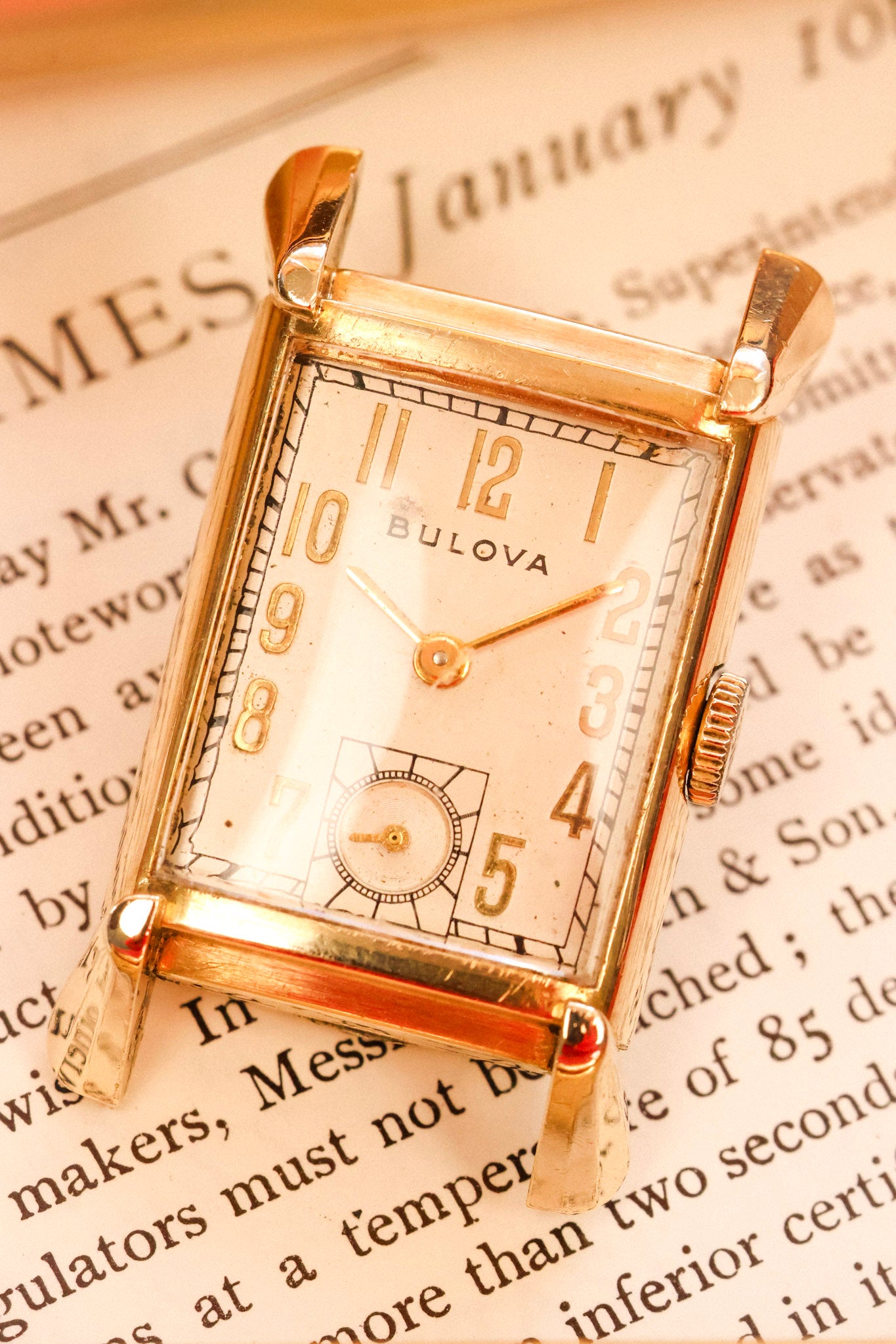 1948 Bulova His Excellency - 10K Gold Filled