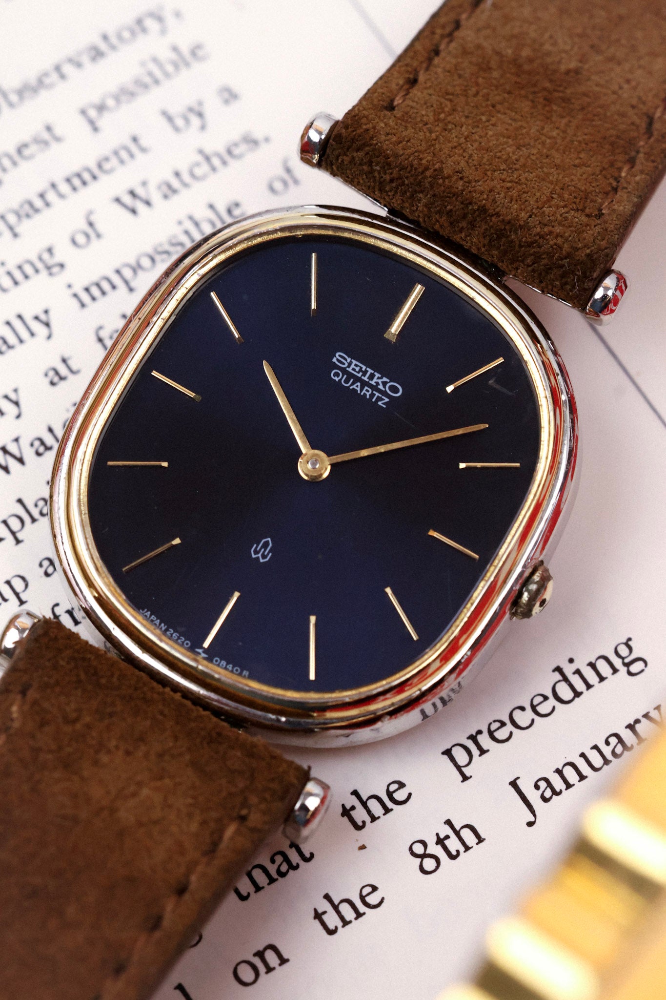 1979 Seiko Blue Ellipse