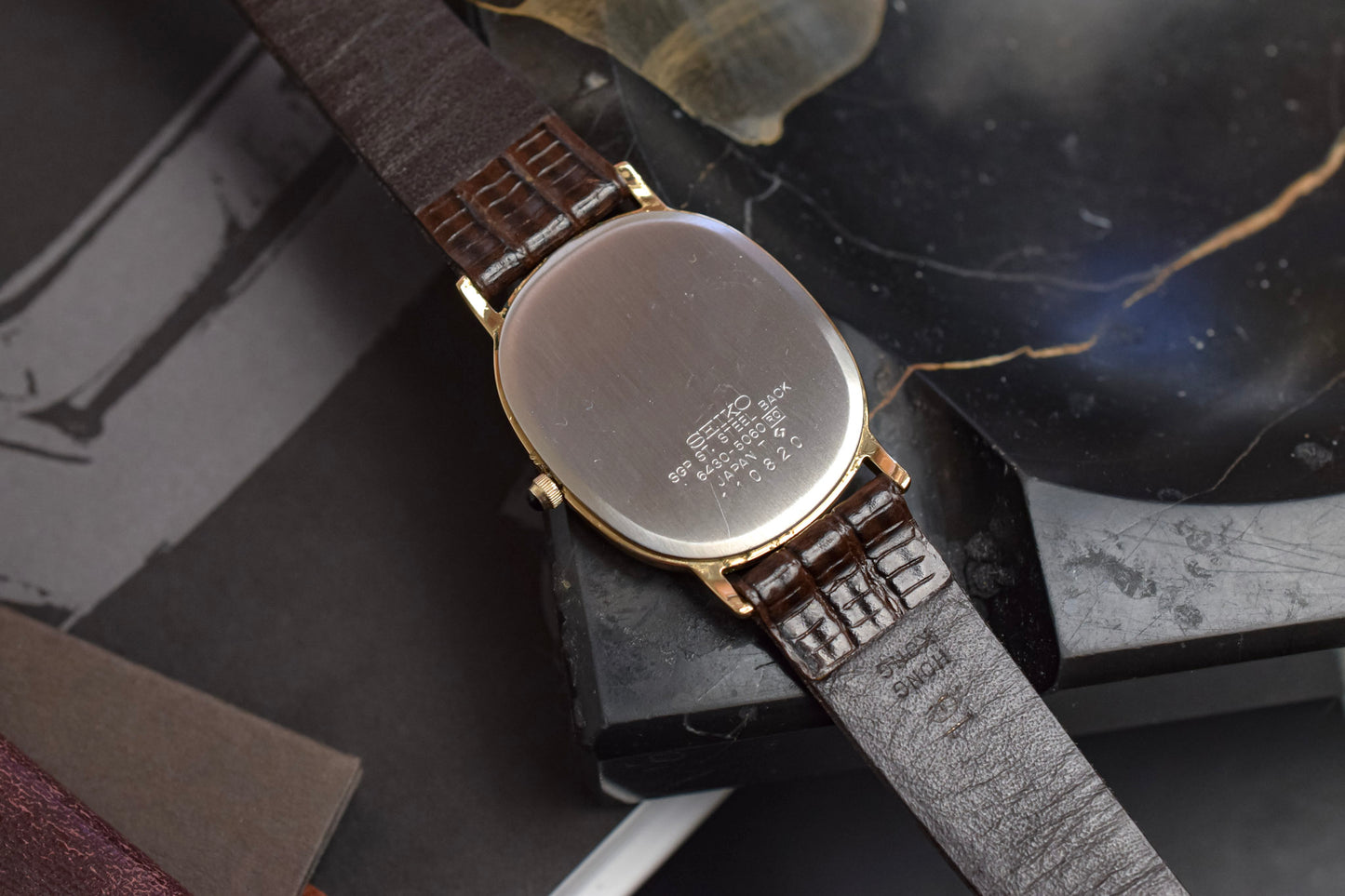 1981 Seiko SGP White Roman Ellipse