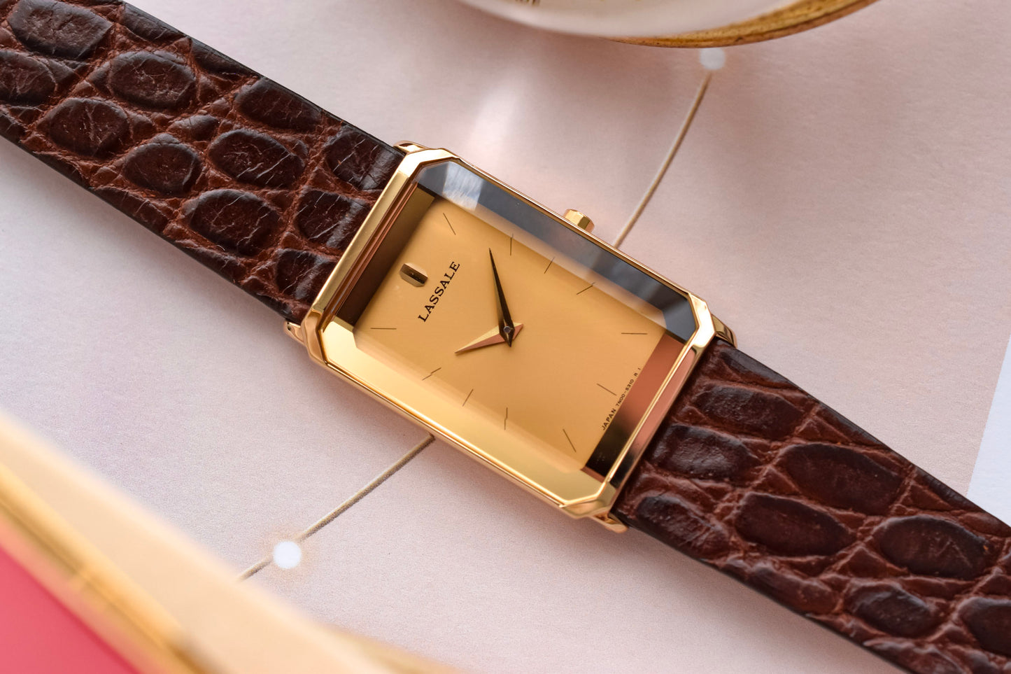 2003 NOS Seiko Lassale Champagne Faceted Octo
