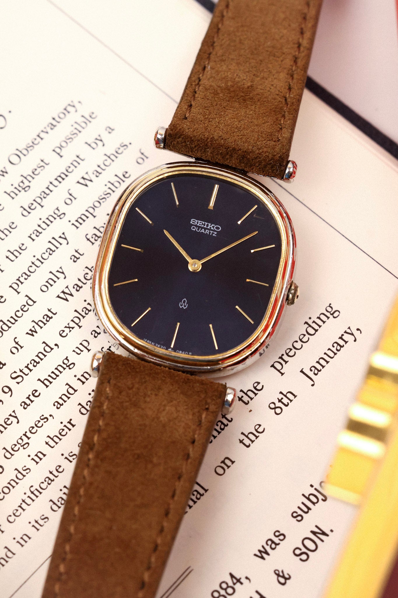 1979 Seiko Blue Ellipse