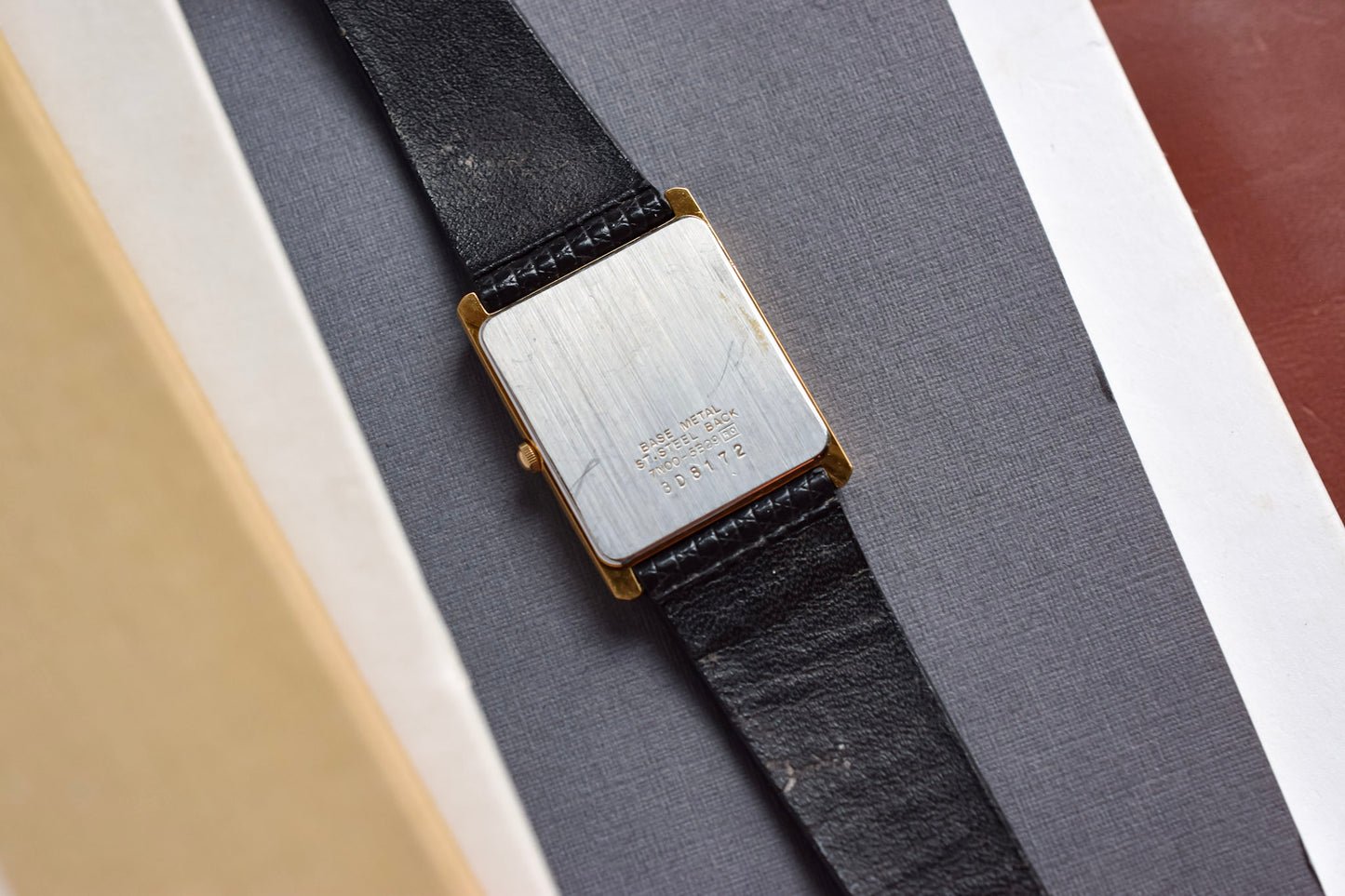 2003 Seiko Black Dial Tank