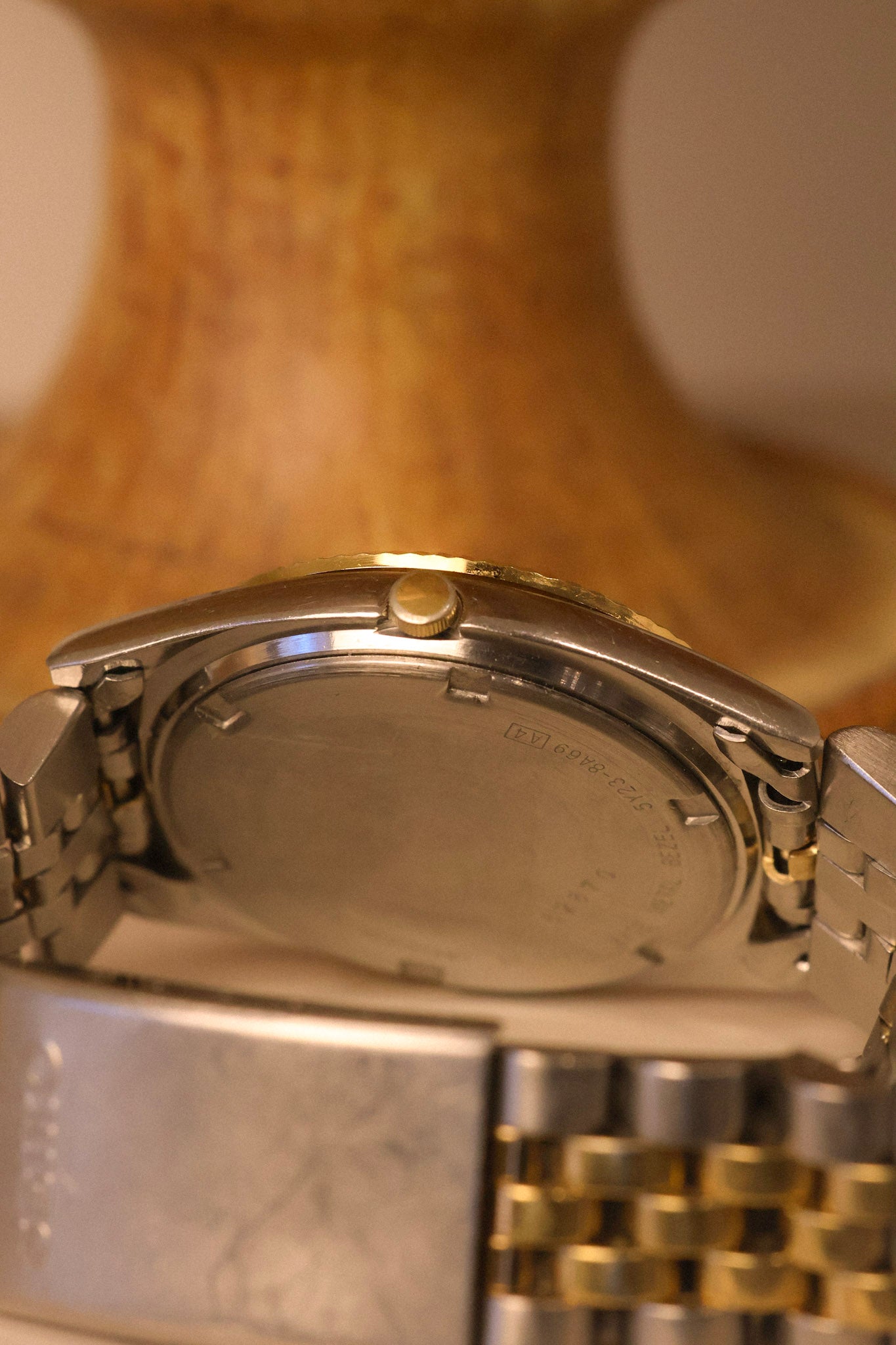 1991 Seiko SQ Two Toned Sunray Blue Jubilee Prez