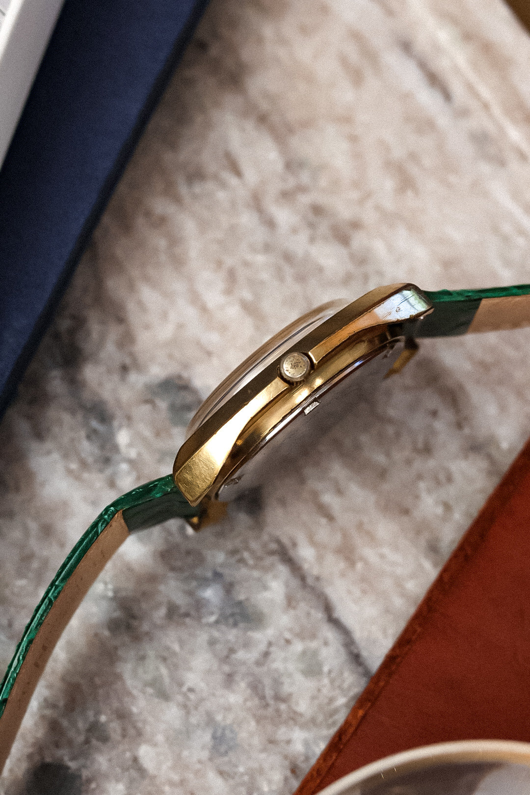 1973 Seiko Retro Golden Cushion Day-Date
