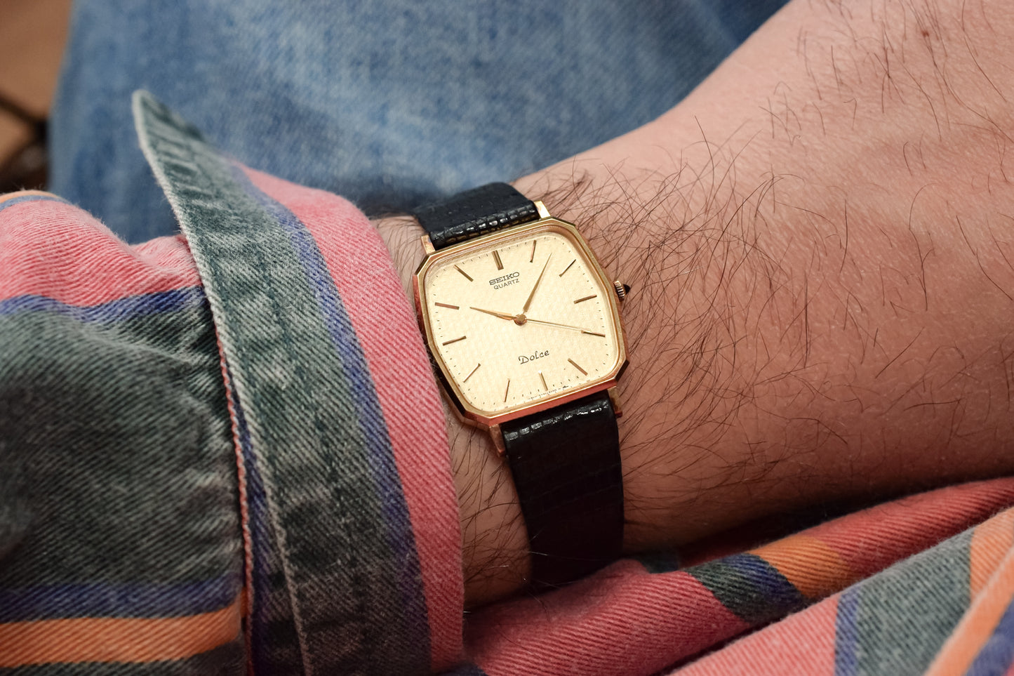 1983 Seiko Dolce Honeycomb Deca