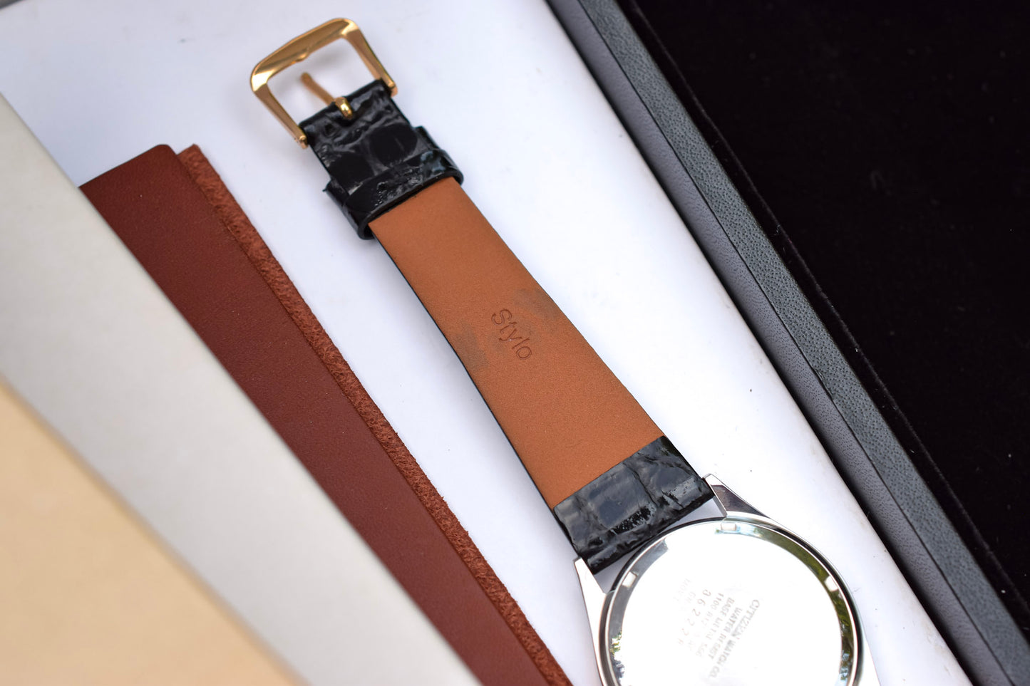 Vintage Citizen CQ Fluted Bezel Day-Date