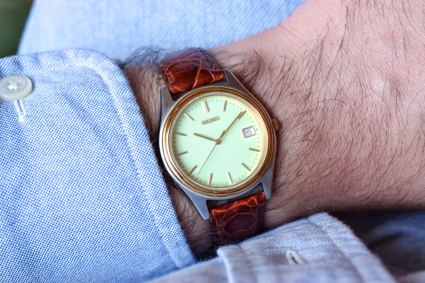 1998 Seiko Full Lume Dial Calendar