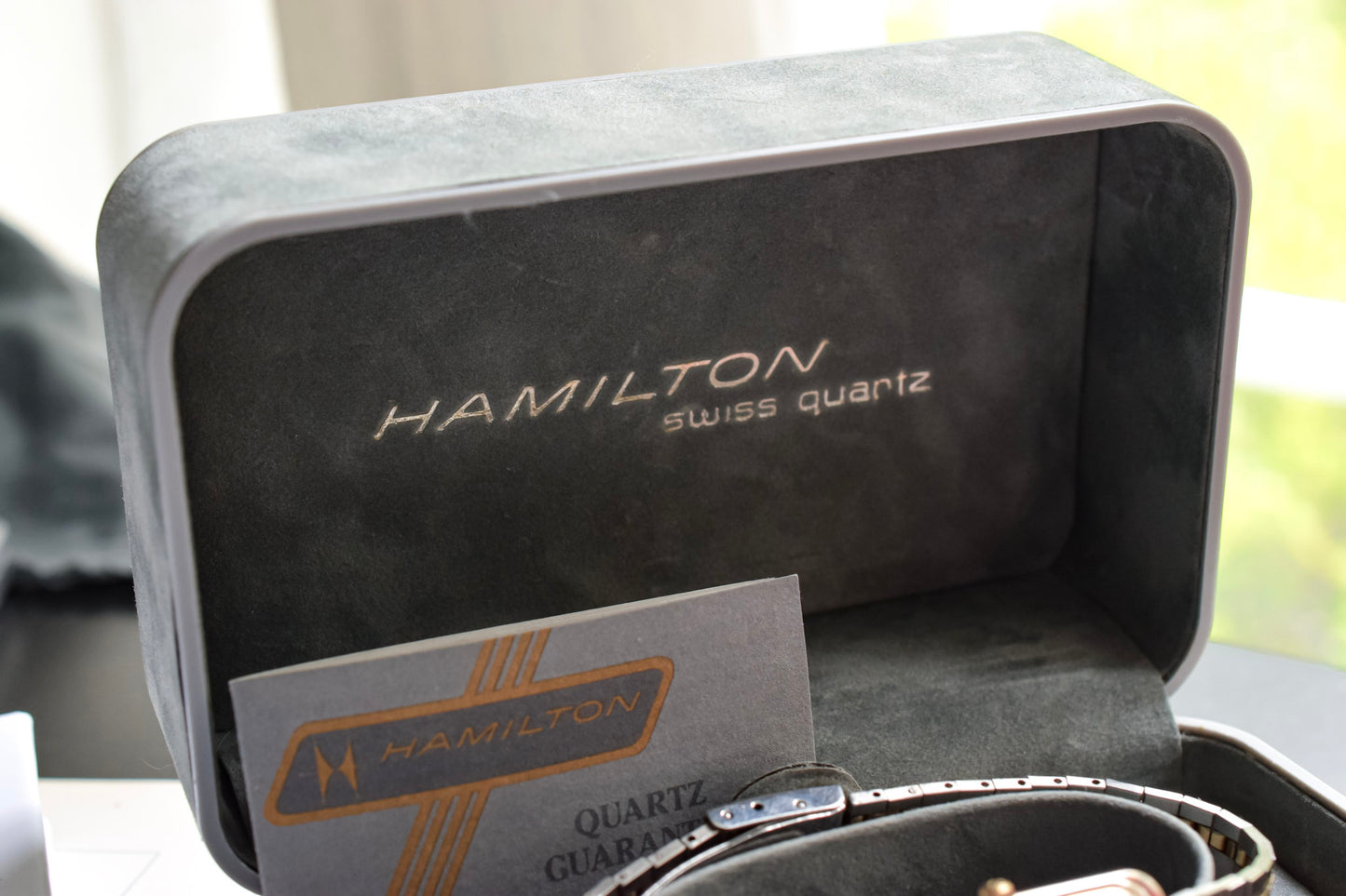 Hamilton Saville Two Toned in Box