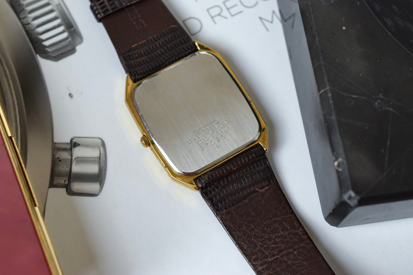 1982 Seiko SGP Golden Tapestry Octo