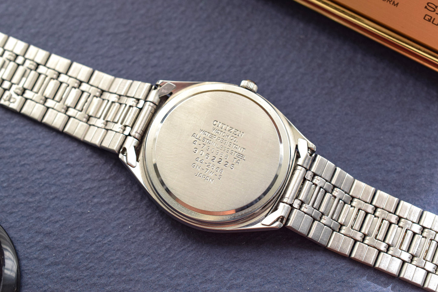 1989 Citizen CQ Crystron Kanji Day-Date