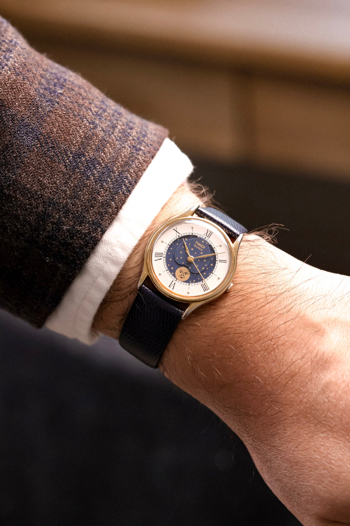 1988 Timex Night Sky Moonphase