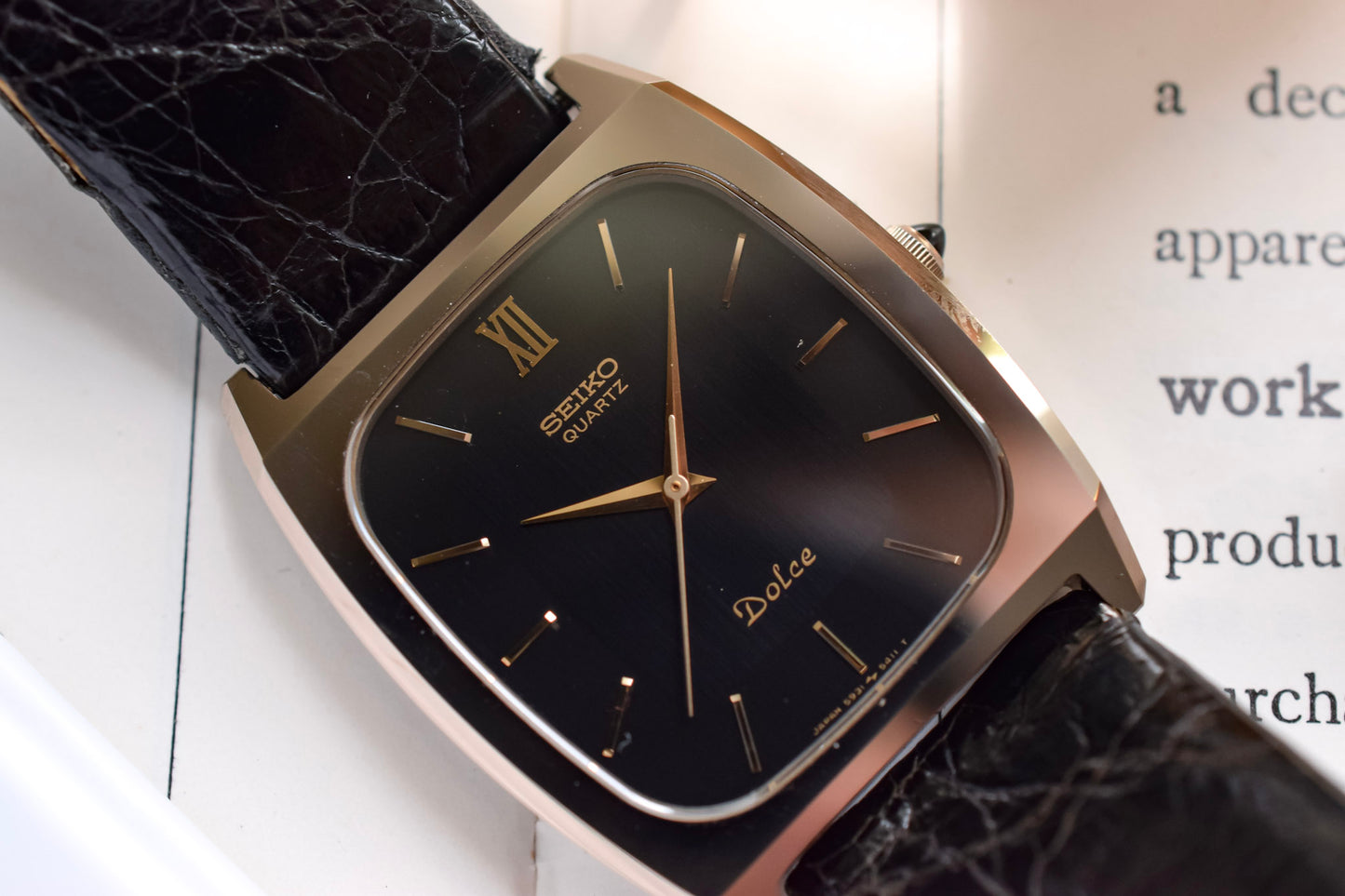 1981 Seiko Dolce Gilt Batman