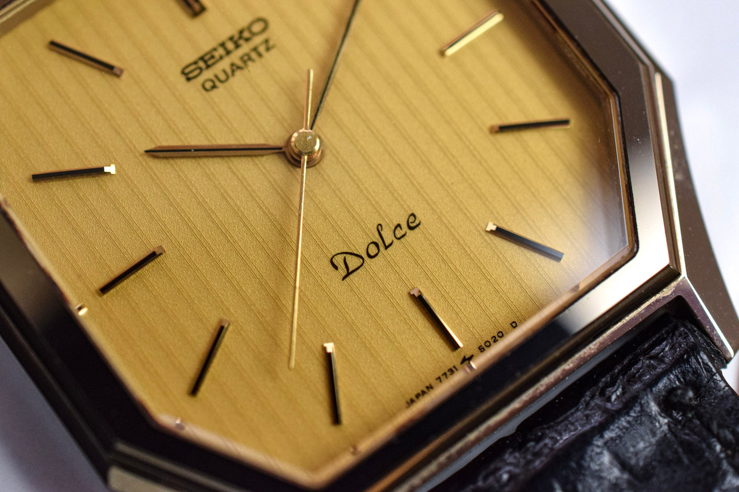 1982 Seiko Dolce NSAG Tapestry Dial Octo